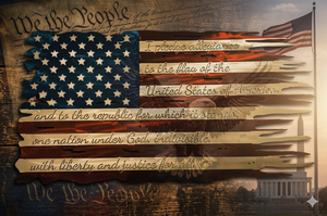 Pledge of Allegiance Flag