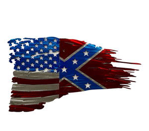 American Rebel Tattered Flag