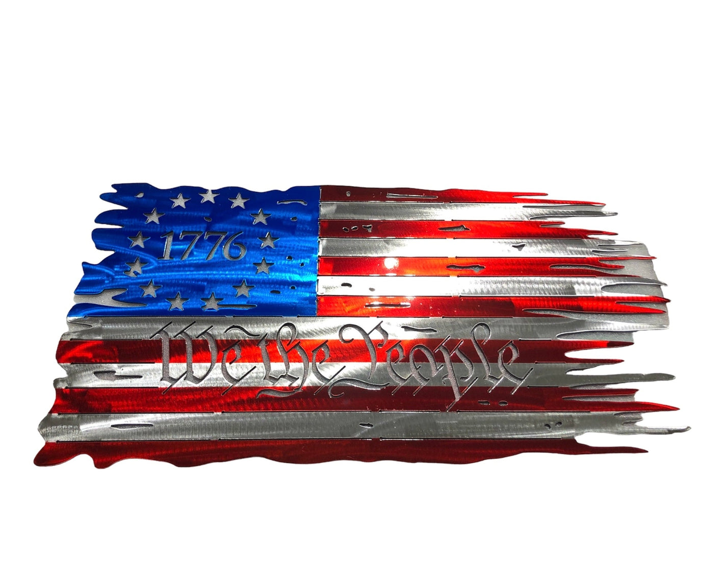 Tattered American Flag (We The People 1776)